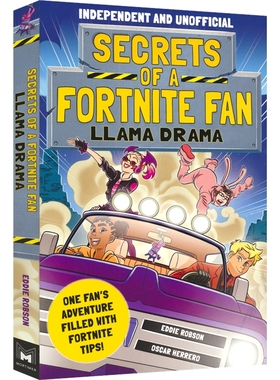 【自营】Secrets of a Fortnite Fan Llama Drama 堡垒之夜 粉丝的秘密 英文初章书 中学生课外读物 8-12岁 英文原版进口图书