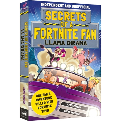 【自营】Secrets of a Fortnite Fan Llama Drama 堡垒之夜 粉丝的秘密 英文初章书 中学生课外读物 8-12岁 英文原版进口图书