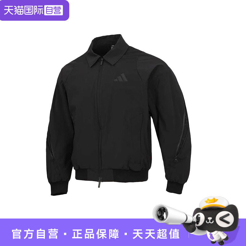 【自营】adidas CNY 男款蛇年限定运动休闲简约夹克外套 JZ4192