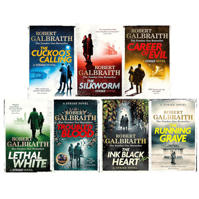 【自营】预售 斯特莱克探案集 1-8 单册可拍 JK罗琳侦探犯罪小说 The Strike Collection 英文原版 Robert Galbraith