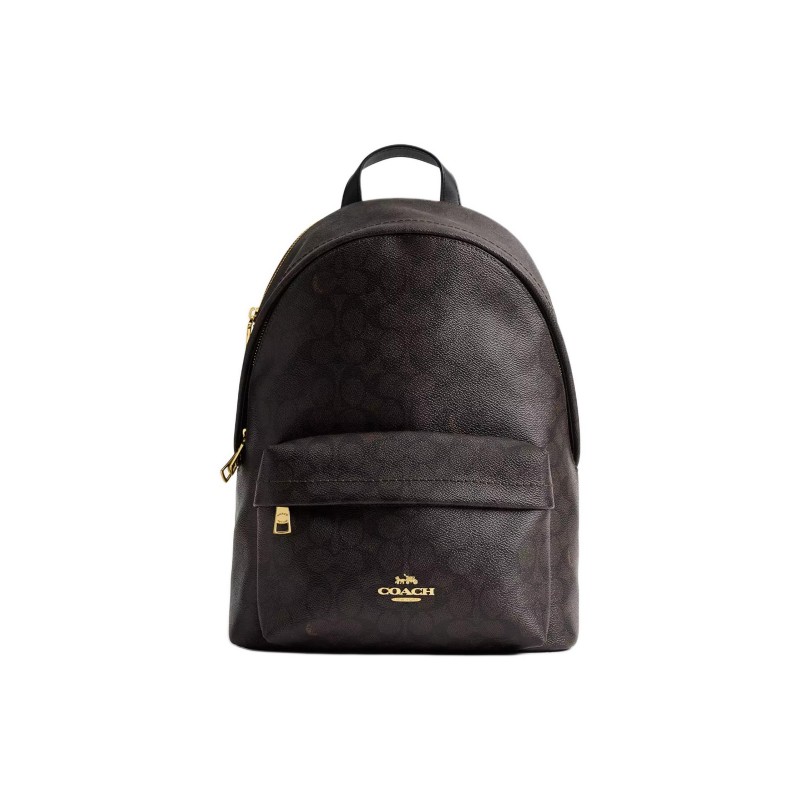 COACH/蔻驰双肩包品牌徽标大号