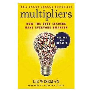 【自营】预售 英文原版 Multipliers 乘数 优秀领导者如何使每个人更聪明 Liz Wiseman
