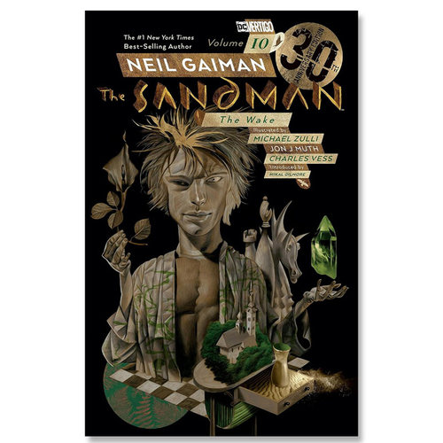 【自营】预售 英文原版 睡魔10 觉醒 The Sandman Vol.10 The Wake 30th Anniversary Edition 睡魔30周年版 DC漫画