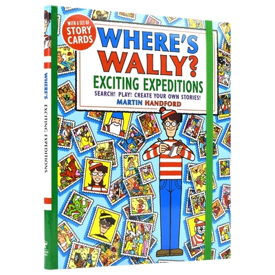 【自营】Where's Wally - Exciting Expeditions 英语趣味探险活动书 Wally 在哪儿 9-12岁 益智活动 英文原版进口儿童图书