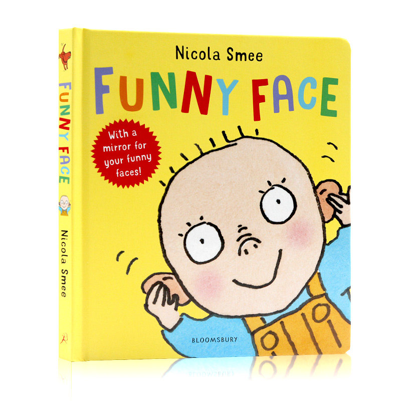 【自营】Funny Face儿童情绪表达和管理英文原版绘本有趣的表情包低幼早教认知纸板书启蒙亲子互动香蕉妈妈果汁儿妈妈推荐英语读物