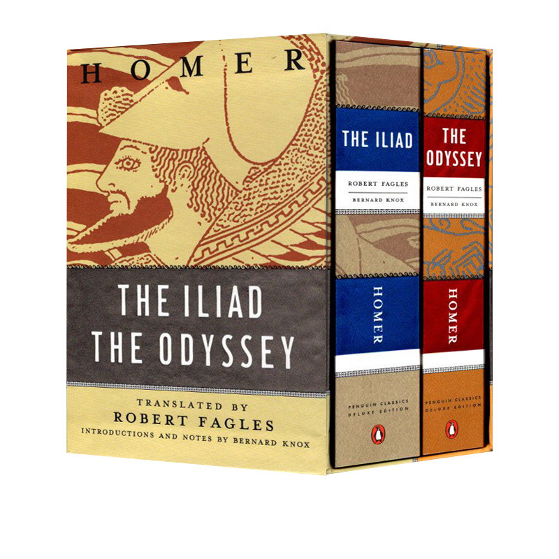 【自营】预售 英文原版 Iliad And Odyssey Boxed Set 荷马史诗 伊利亚特和奥德赛 全集2册 精装毛边收藏版 企鹅经典 西方古典文化图片