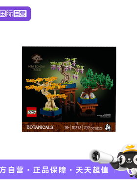 【自营】LEGO乐高植物花束10373迷你乐高盆景盆栽拼搭积木玩具