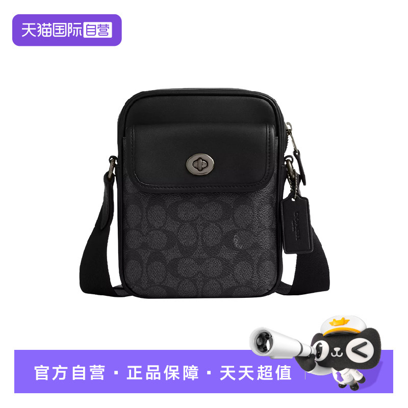 COACH/蔻驰小方包单肩斜挎包
