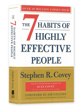 【自营】高效能人士的七个习惯 英文原版 The 7 Habits of Highly Effective People 成功学大师 生活自助 修订版 进口书籍