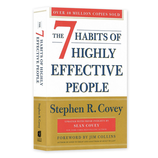 成功学大师 高效能人士 The 英文原版 Habits People 生活自助 Effective 七个习惯 Highly 进口书籍 修订版 自营