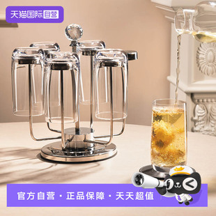 家用耐热高级水晶泡茶杯客厅 自营 stolzle德国进口玻璃杯套装