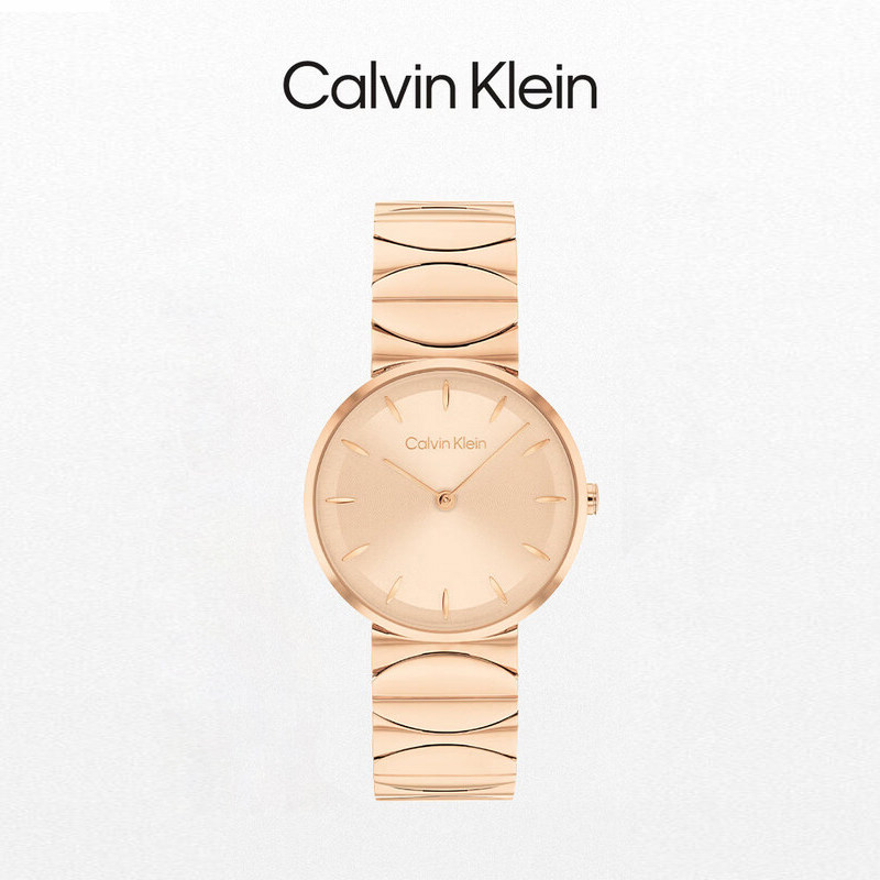 【自营】Calvin Klein手表幸运环石英女表送女友 25700001 30mm
