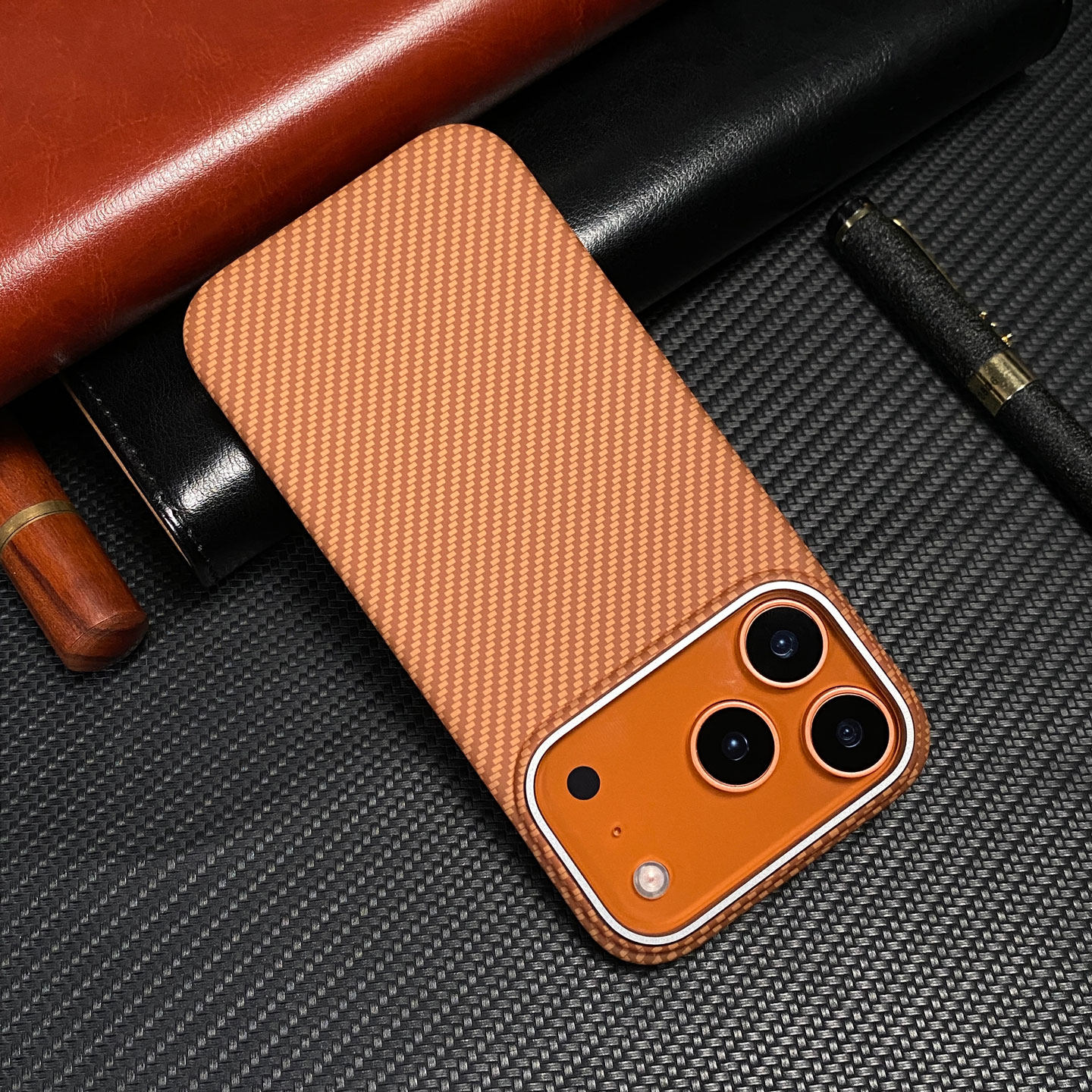 官方推荐/超薄碳纤维纹手机壳