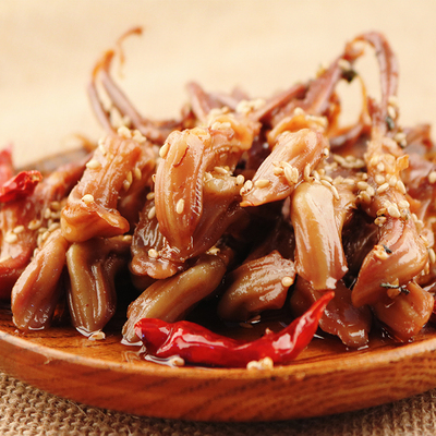 鸭舌头曾大爷卤味湖南特产