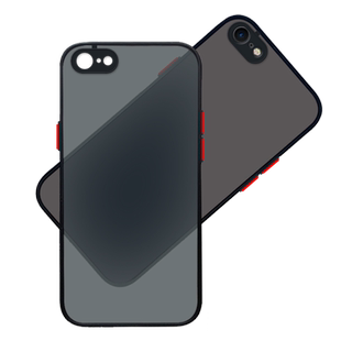 宝悍适用于iPhone 7手机壳7Plus透明磨砂苹果6全包6s防摔ip8个性8plus网红硅胶6plus镜头6splus保护套se3代se