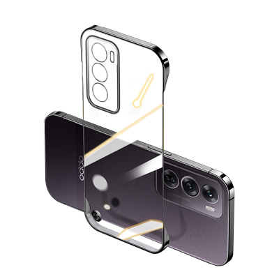 适用于OPPOReno14系列无边框硬壳