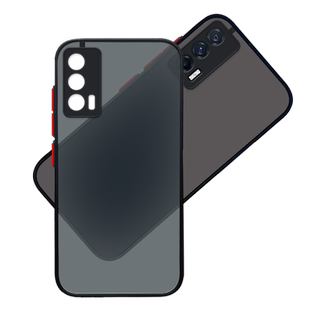 宝悍适用于iQOONeo5手机壳Neo5S/5SE透明磨砂Neo5活力版网红镜头保护套iQ00Neo5外壳创意防摔男女全包硅胶