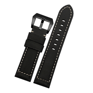 适配Garmin 佳明fenix chronos手表带 酷龙配件 头层小牛皮 22mm