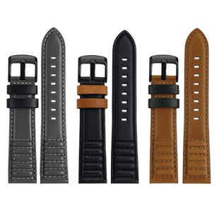 适配天梭1853海星潜水T120真皮表带速敢T125系列牛皮手表带22mm男