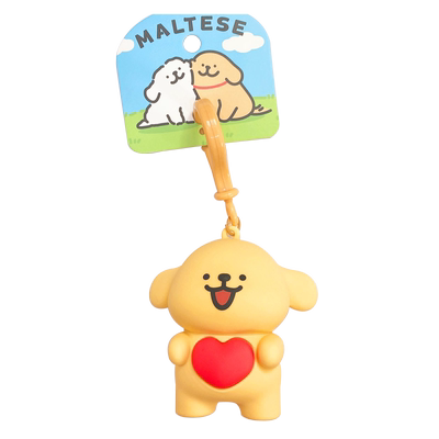 正版线条小狗解压捏捏乐钥匙扣