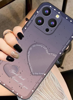 适用苹果15手机壳新款iPhone15Ultra保护套14/13/12/mini防摔爱心11网红Pro/Promax软壳xs全包边max超薄小众