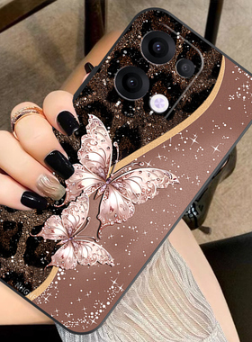 适用opporeno13手机壳新款reno13pro保护壳reno12简约11防摔findx7磨砂x6高级感x5/k12x超薄pro全包边女款软