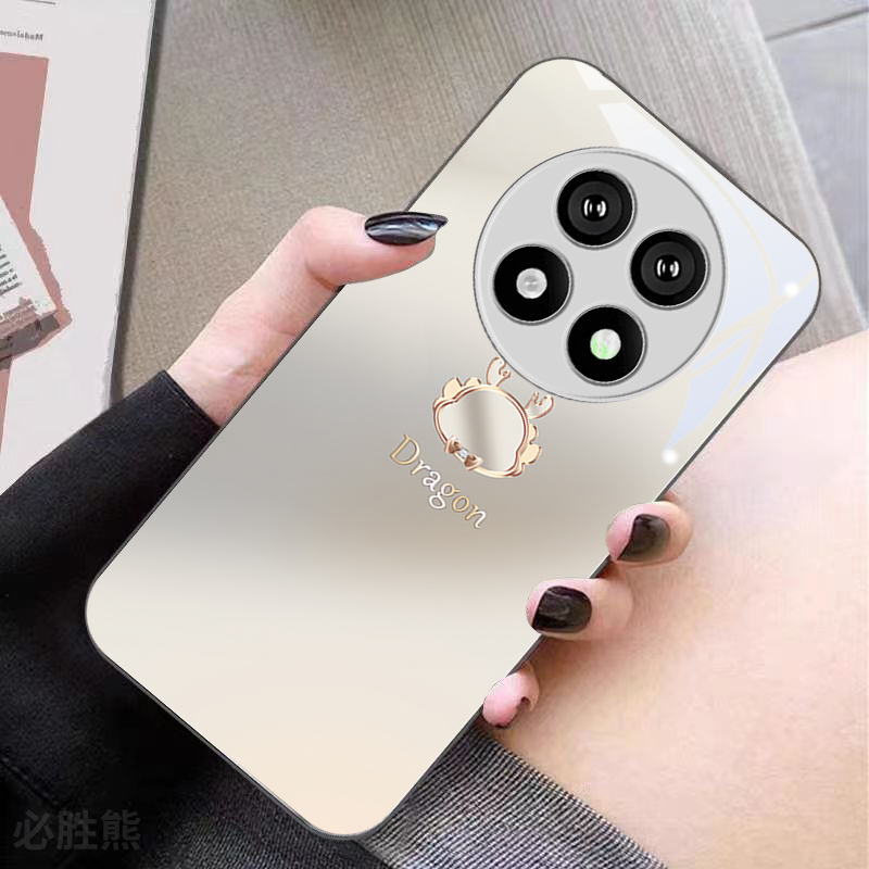 适用oppoa2pro玻璃手机壳简约