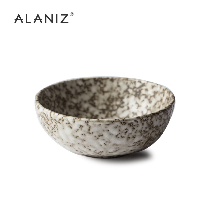 alaniz南兹雪花釉创意陶瓷碗家用米饭碗泡面碗小汤碗餐具日式大碗