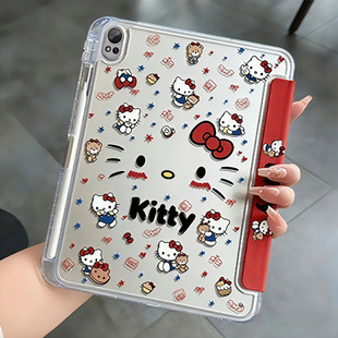 适用华为matepad11.5s保护套2026新款 air12笔槽se11防摔10.4全包荣耀pro10满屏猫咪 pro10.8平板壳115s灵动版