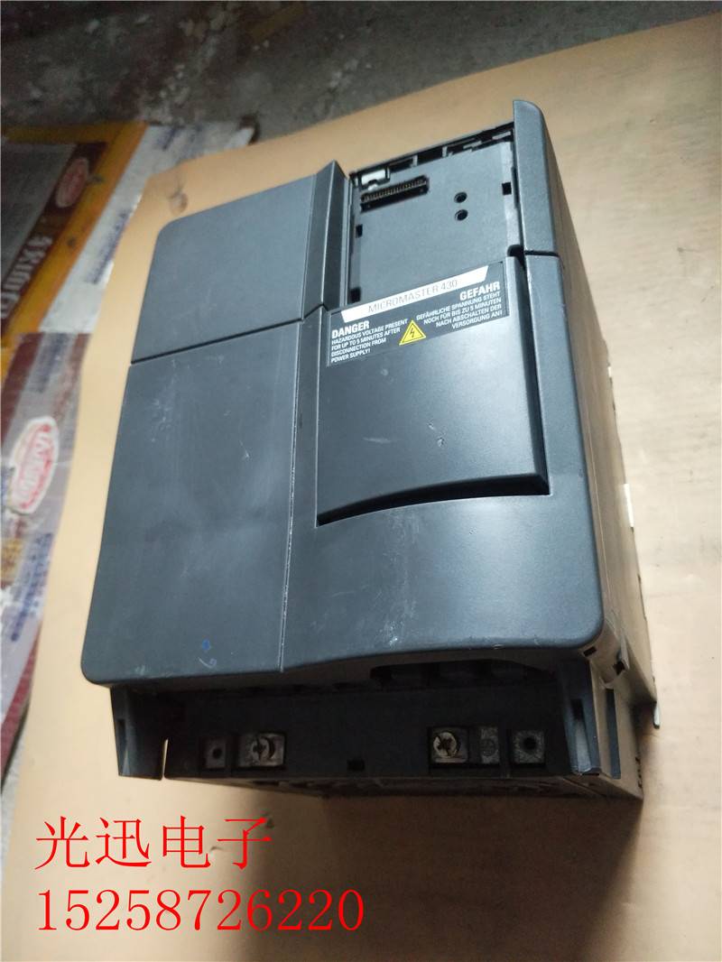 西门子变频器MM430系列 6SE6430-2UD27-5CA0/380V 7.5kw现货包好