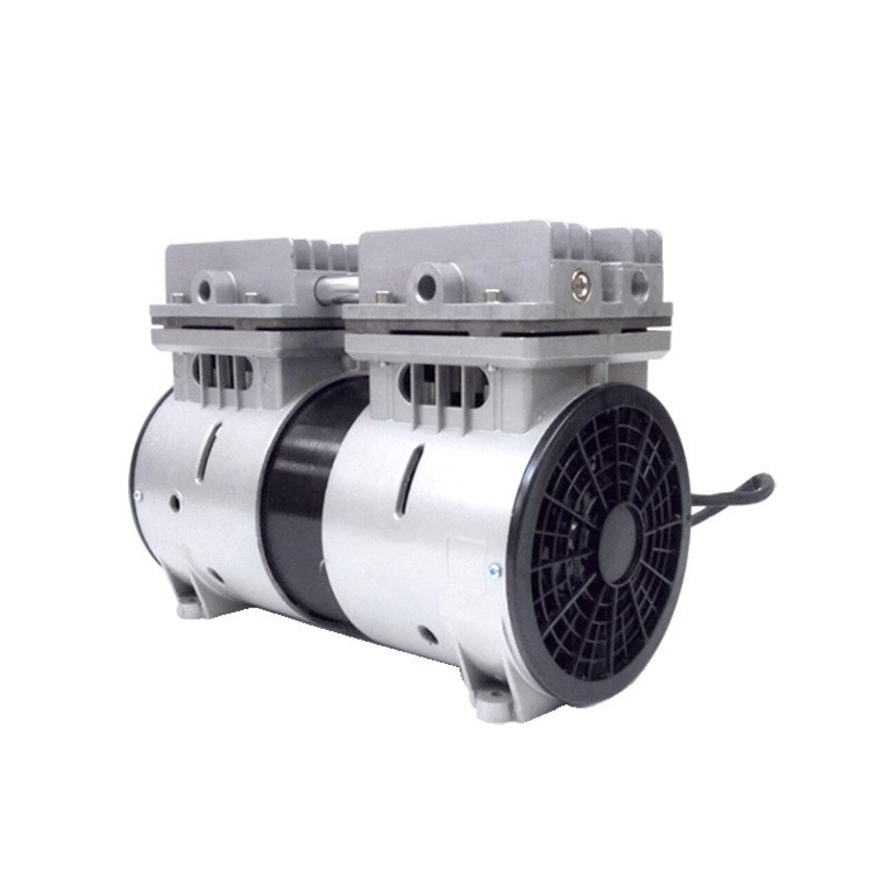 台冠活塞式真空泵实验室负压泵工C业机电设备抽气泵无油静音真空