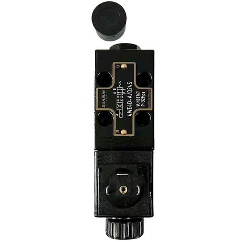 圣邦液压电磁换向阀4WpE4D-A/D24S吊车配件伸缩臂切换电磁阀