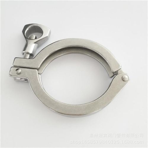 不锈钢食品级卡箍抱箍 304快开卡箍D 卫生级快装管件管卡 89 108