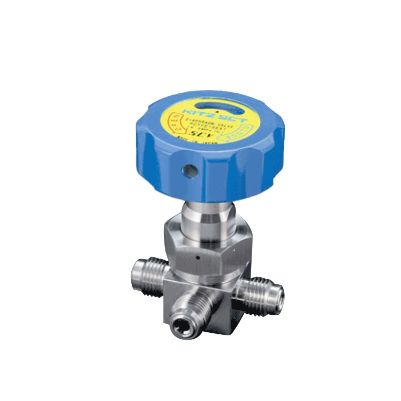 VCR高纯低压高压手动隔膜阀/气动隔膜阀BA级不锈钢SS316L DZN6 10