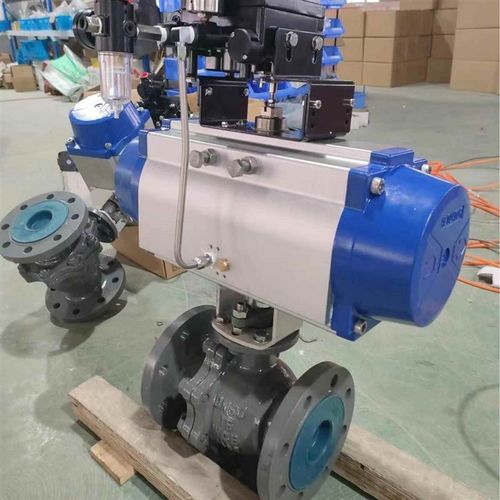 气动不锈钢法兰球i阀Q641F-16C工业化工环保水处理新能源智能设备