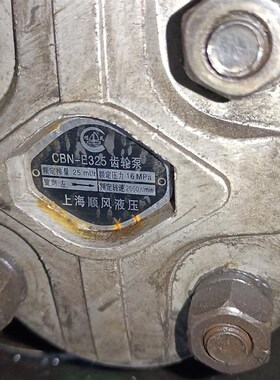 上海顺风b液压CBN-E325 F320 F304 F316 F306 液压齿轮油泵全新