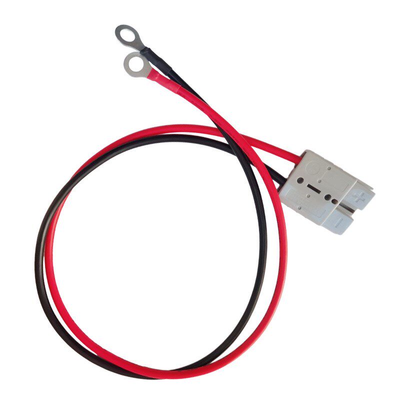 10AWG50A安德森转O型端子连接线大电流5L0A安德森电源线O圈端子线