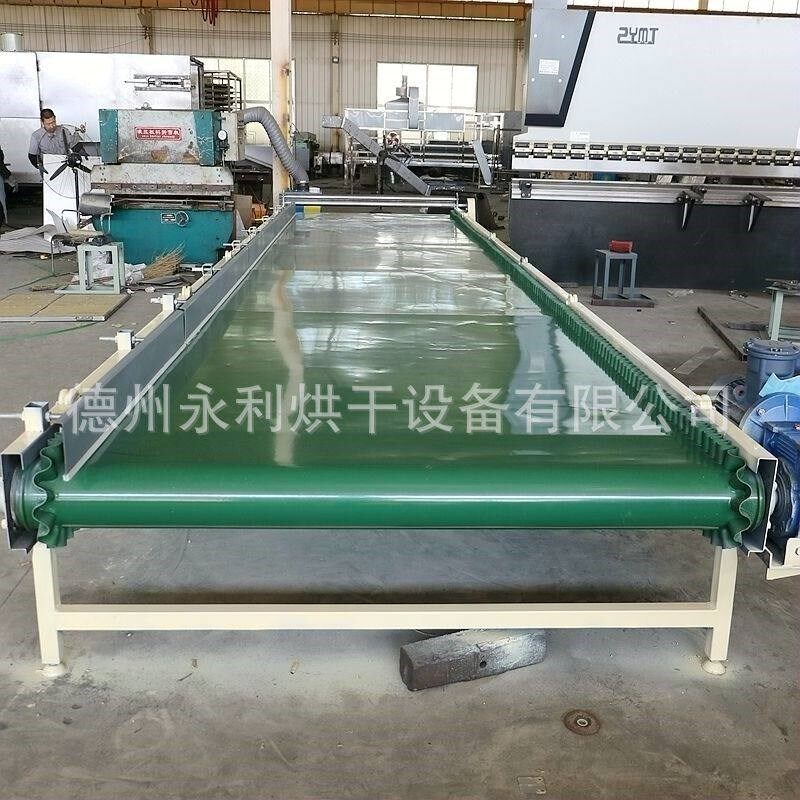 厂家供应棉毡布匹输送机20米皮带工业G输送线毛毡地毯带式输送设