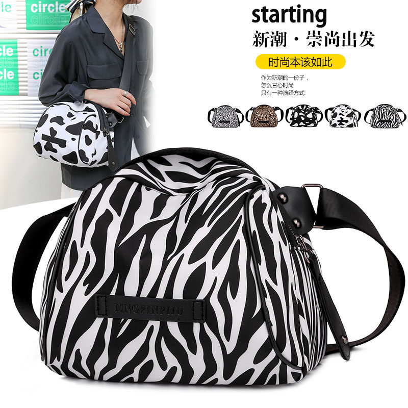 2021 new pattern One shoulder Bag Inclined shoulder bag Female bag Canvas bag fashion Versatile Nylon Shell bagin the Leather/Lady bags/Men's bag, Ms. bags  category - from Buy2taobao.com to provide professional Taobao agent buy service