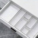 抽屉式 分隔收纳盒整理盒内置分格化妆品置物架子宿舍学生亚克力小