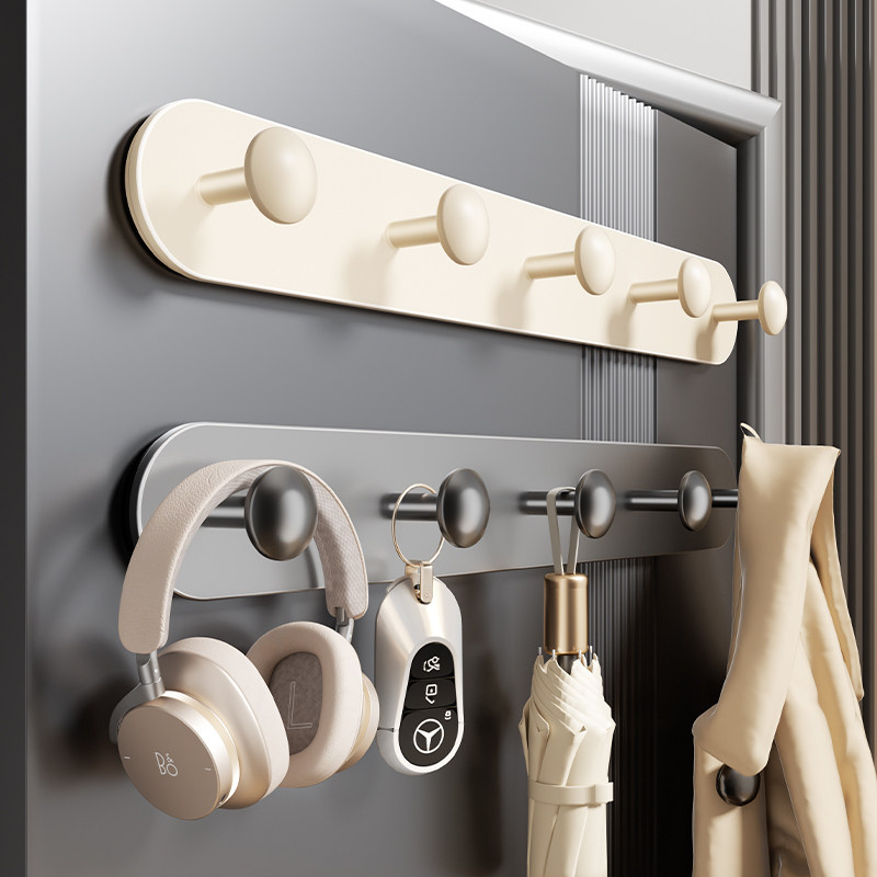 门后磁吸挂钩免打孔强力承重磁力入户门玄关挂衣帽挂包包钥匙收纳,收纳整理,挂钩/粘钩,淘宝优惠券,粉丝福利购,淘宝优惠卷