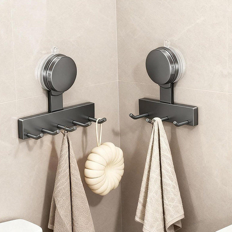 吸盘浴室挂钩免打孔强力承重卫生间门后毛巾衣帽粘钩墙上壁挂衣架,收纳整理,挂钩/粘钩,淘宝优惠券,粉丝福利购,淘宝优惠卷