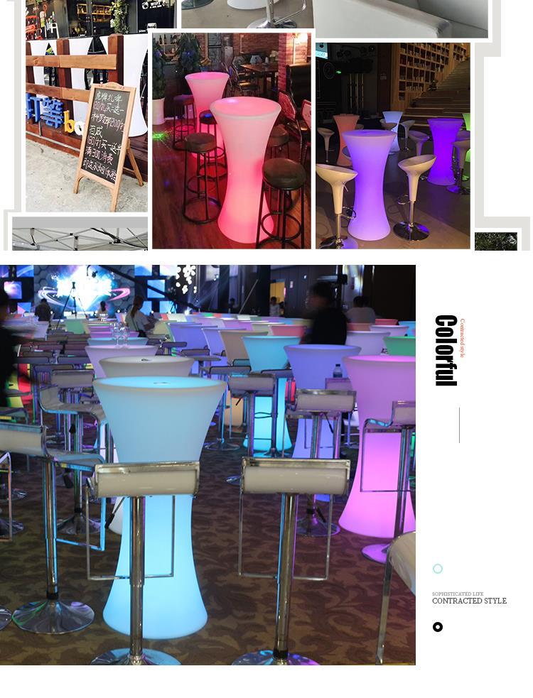Led dạ quang cao bảng thanh bàn sáng tạo đồ nội thất sáng thanh bàn cà phê bàn ​​phân - Giải trí / Bar / KTV bàn ghế bar cafe