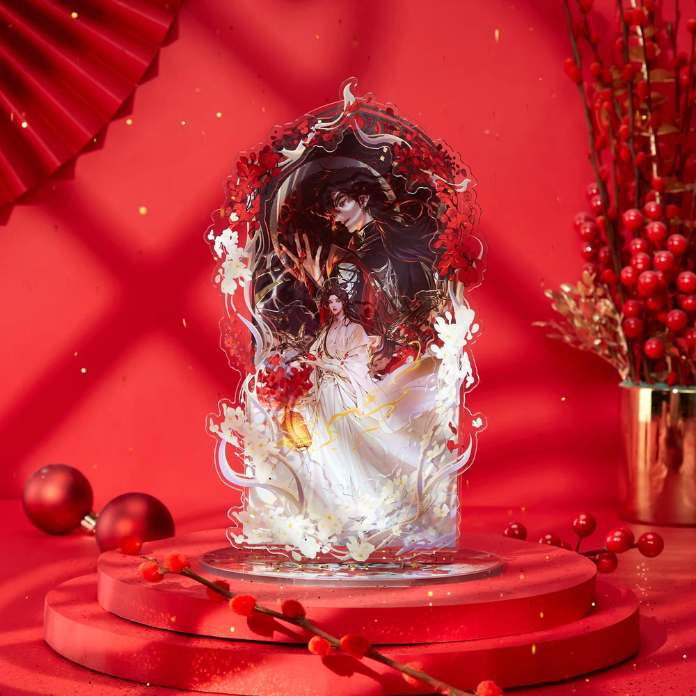 现货bilibili哔哩哔哩天官赐福鬼影迷踪大立牌谢怜花城