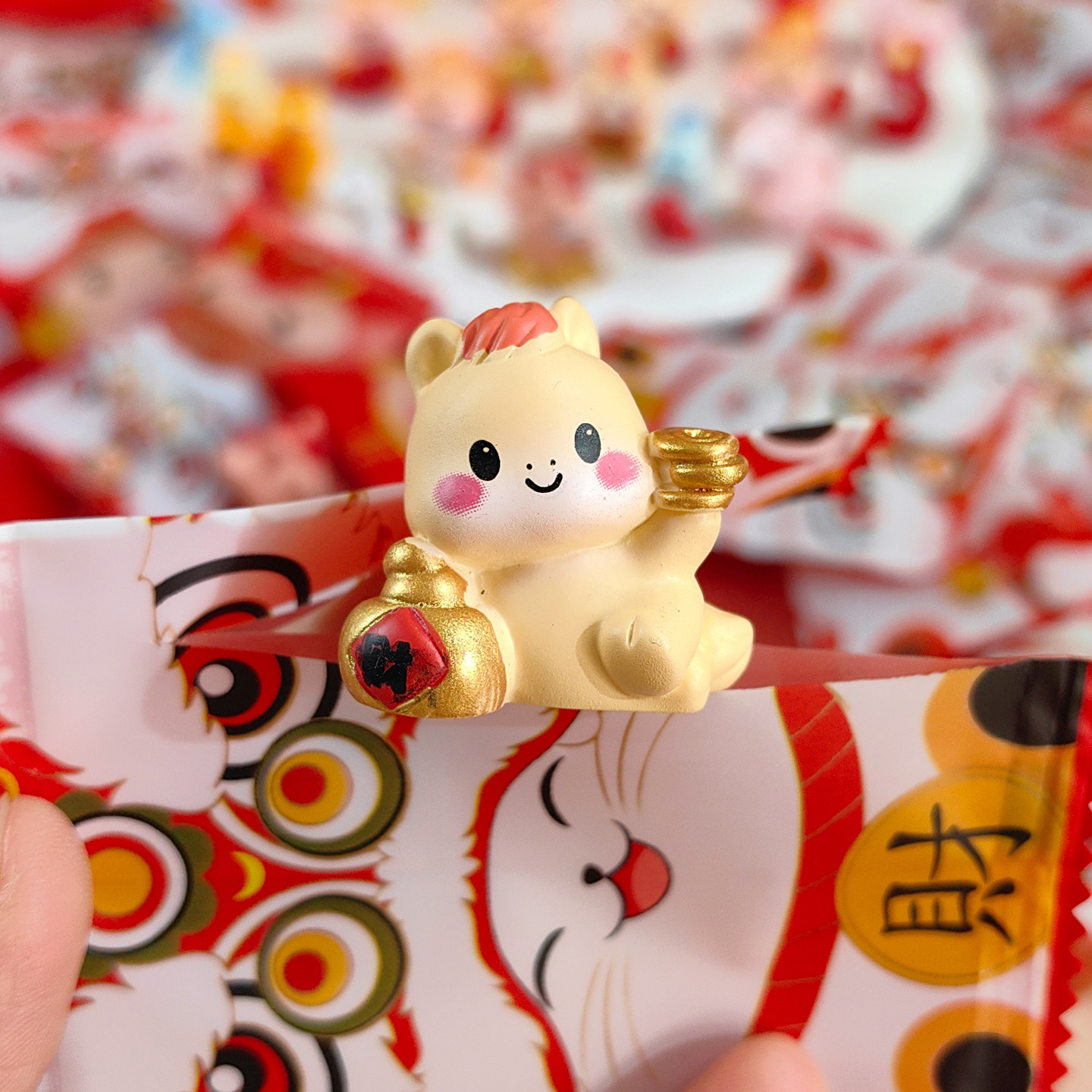 2026新年小马盲袋迷你春节吉祥物摆件儿童元旦跨年礼物桌面小装饰