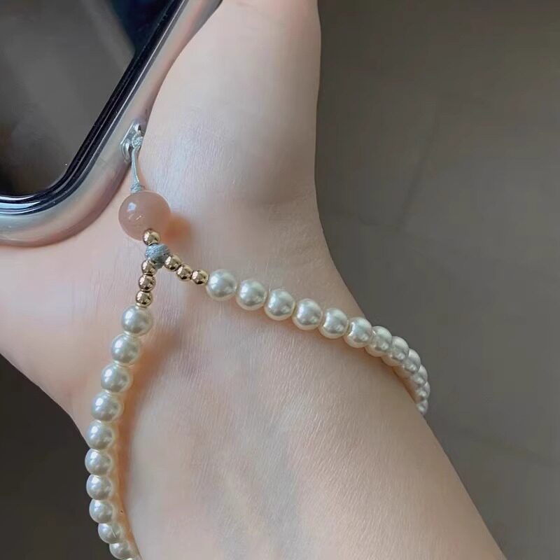 淡水珍珠手机链挂件女串珠手腕绳防太阳石手机挂绳挂件中国风女款,3C数码配件,手机挂件/手机链,淘宝优惠券,粉丝福利购,淘宝优惠卷
