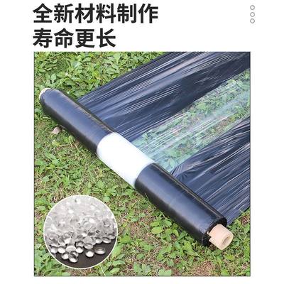 地膜农用种植黑色塑料双白单白黑色薄膜多功能透光除防虫保温保湿