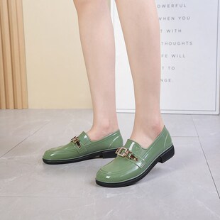 雨鞋 休闲工作鞋 女低帮水鞋 外穿防滑防水耐磨胶鞋 浅口水靴 夏季 时尚