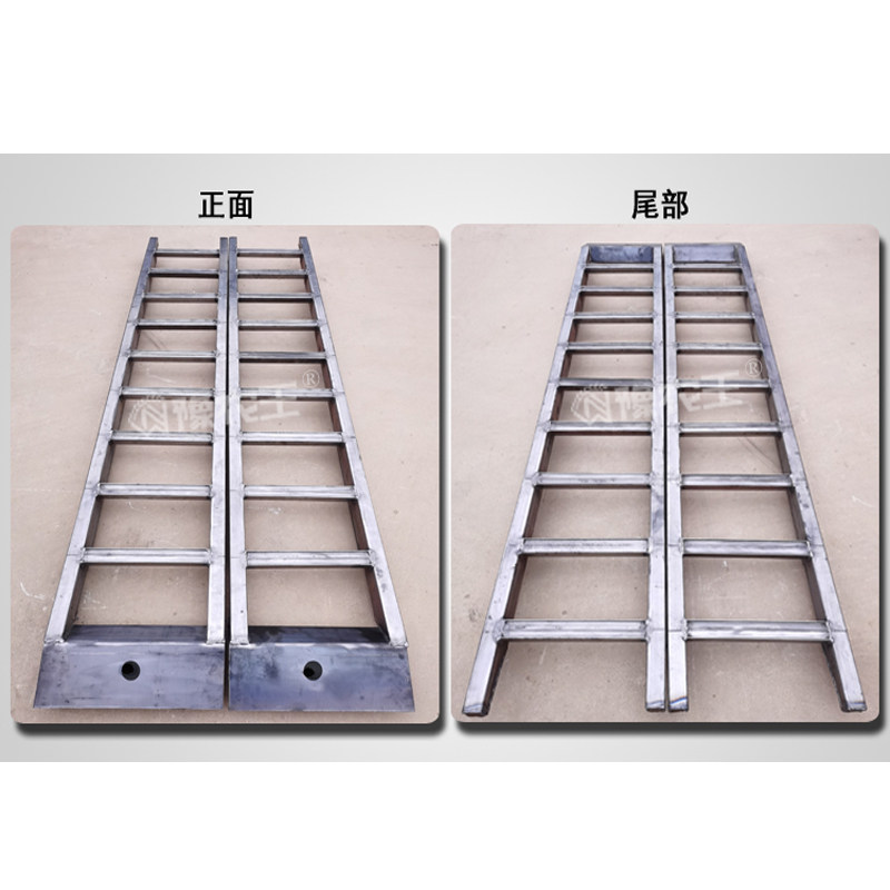 挖掘机爬梯铝合金铲车叉车工程机械铁履带机上车重型梯桥