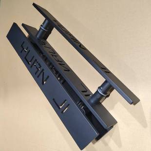 酒店会所大门拉手 红古铜玻璃门木门把手 中式 仿古雕刻大门拉手